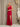 Mother of the Bride Long Formal Fitted Evening Gown Red