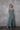 Mother of the Bride Long Formal Fitted Evening Gown Eucalyptus