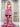 Prom Dresses Ruffle Long Formal Evening Prom Dress Rose