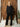 Pant Suit Long Formal Chiffon Pant Suit  Black