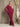 Pant Suit Long Formal Chiffon Pant Suit  Burgundy