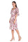 Cocktail Dresses Short Cocktail Printed Petite Knee Length Dress Blush/Pink