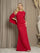 Mother of the Bride Dresses Long Formal Glitter Mother of The Bride Dress Red