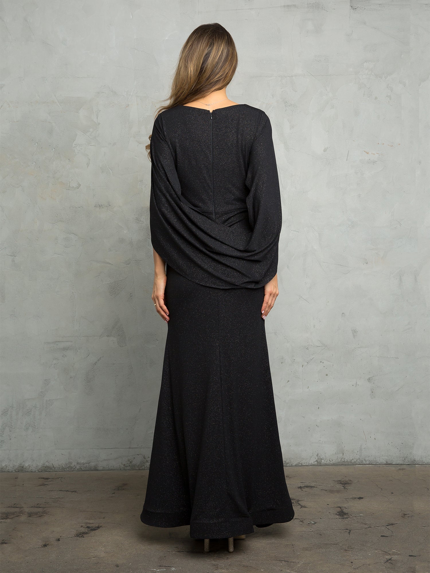 Mother of the Bride Dresses Long Formal Glitter Mother of The Bride Dress Black