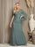 Mother of the Bride Dresses Formal Long Lace Mother of the Bride Dress Eucalyptus