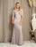 Mother of the Bride Dresses Formal Long Lace Mother of the Bride Dress Cocoa