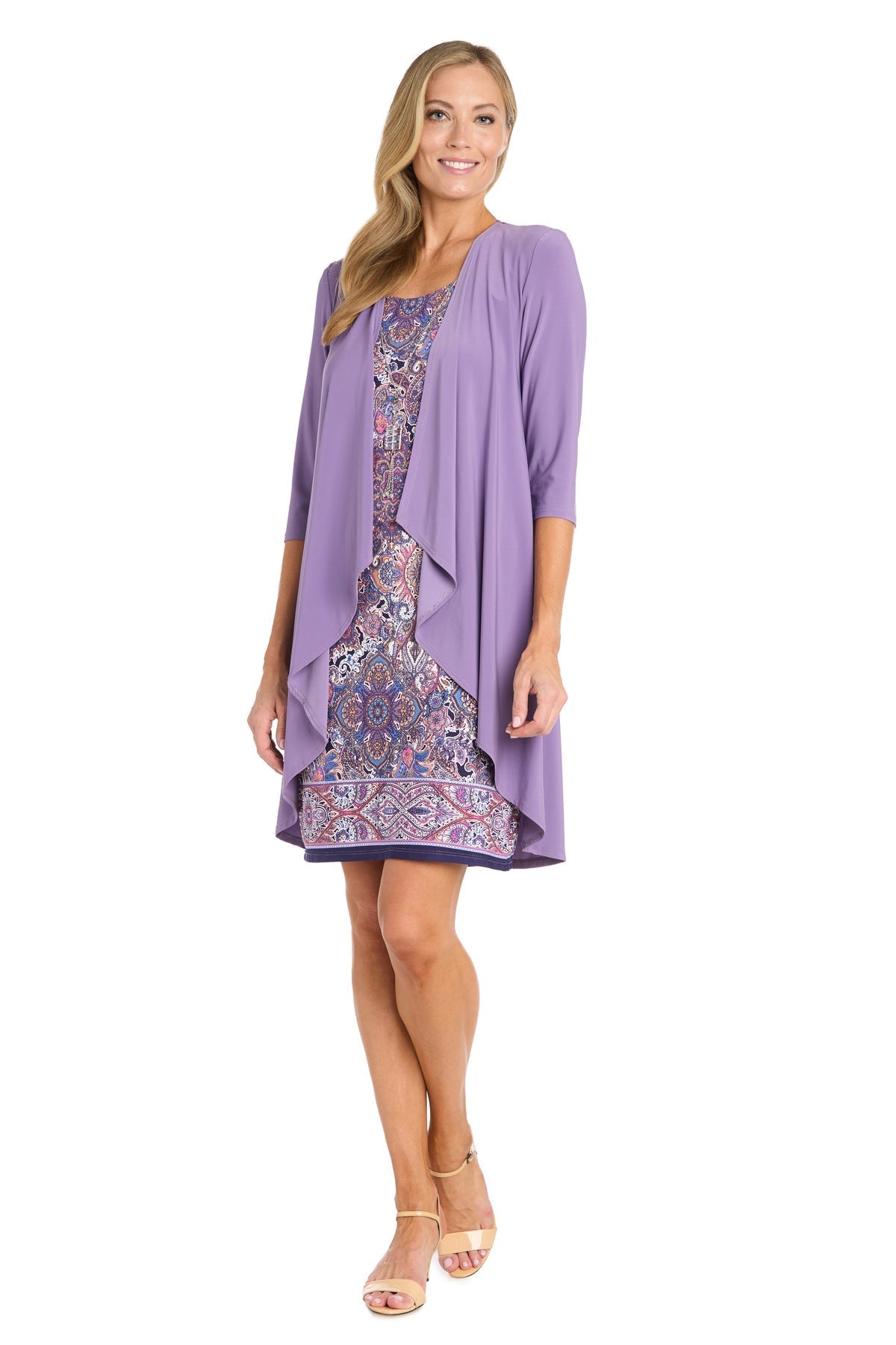 Mother of the Bride Dresses Short Mother of the Bride Petite Jacket Dress Lavender