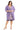 Plus Size Dresses Short Plus Size Printed Jacket Dress Lavender