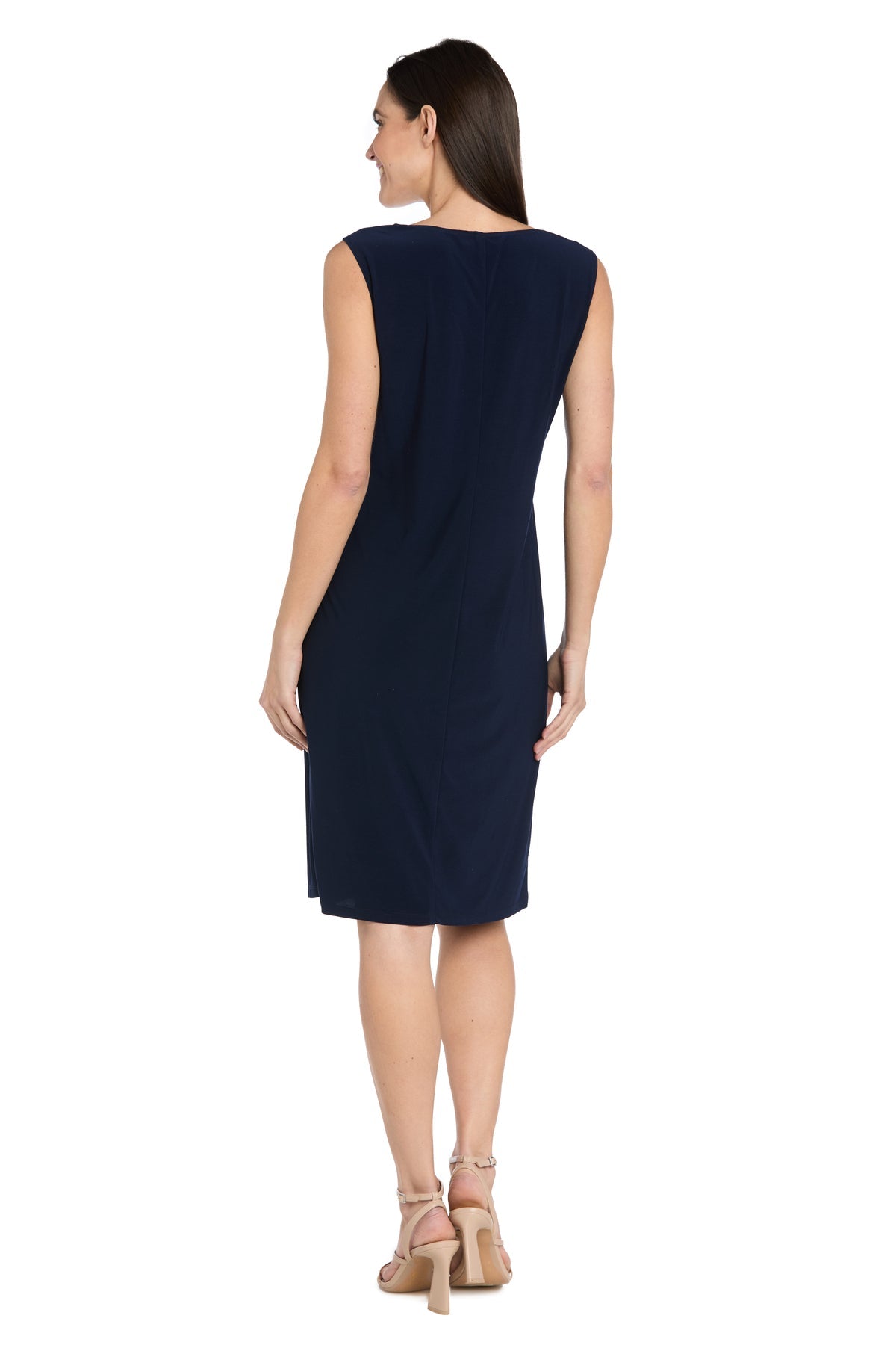 Mother of the Bride Dresses Short Petite Mother of the Bride Floral Jacket Dress Navy/Yellow