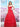 Prom Dresses Long Ruffle Formal Gown Prom Dress Red
