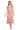 Cocktail  Dresses Floral Print Ruffle Midi Cocktail Dress Coral/Multi