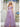 Prom Dresses Long Floral Print Ball Gown Formal Prom Dress Lavender