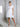 Cocktail Dresses Knee Length A Line Cocktail Dress White