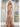 Prom Dresses Formal Long Slit Beaded Prom Dress Rose Gold