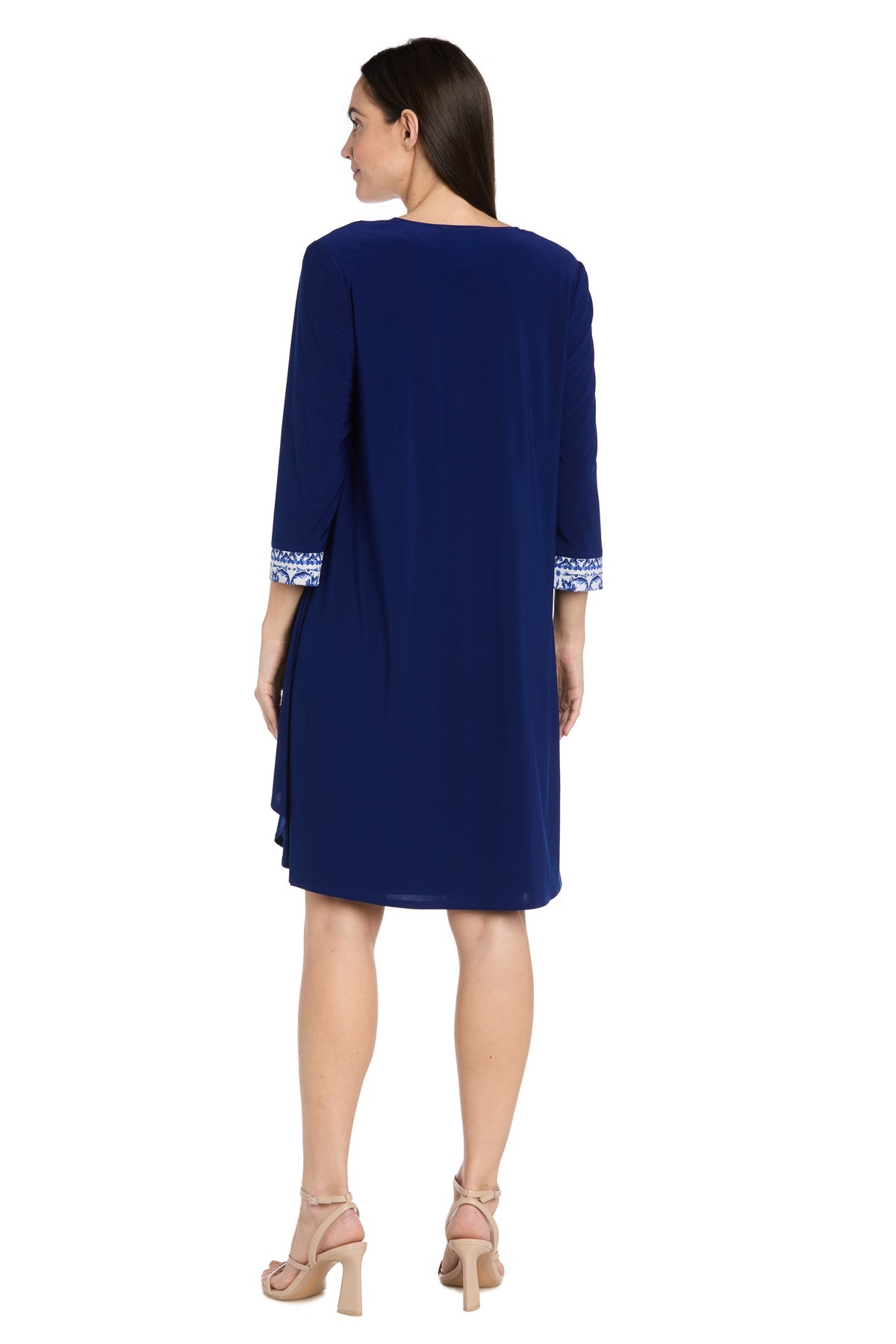 Cocktail Dresses Mother of the Bride  Short Petite Jacket Dress Royal