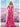 Prom Dresses Fitted Formal Evening Long Prom Dress Hot Pink