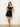 Cocktail Dresses Prom Homecoming Short A Line Corset Cocktail Dress Black