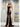 Prom Dresses Formal Floral fitted Long Prom Dress Black