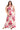 Plus Size Dresses Long Plus Size Formal Floral Print Maxi Dress Cream/Rose
