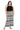Jumpsuit Long Formal Printed Plus Size Jumpsuit Black/White