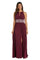 Formal Dresses Long Formal Halter Evening Dress Merlot