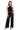Jumpsuit Long Formal Belt Jumpsuit Black