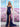 Prom Dresses Fitted Formal Long Floral Prom Dress Blueberry