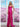 Prom Dresses Formal Long Satin Fitted Prom Dress Hot Pink