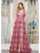 Prom Dresses Formal Top Print  Prom Dress Burgundy