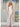 Prom Dresses Long Formal Mermaid Fit Metallic Prom Dress White