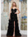 Prom Dresses Long Formal Fitted Ruffle Prom Dress Black