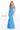 Formal Dresses Lace Applique Long Formal Dress Light Delphnium