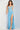 Prom Dresses Fitted High Slit Long Formal Prom Dress Blue/Silver