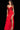 Prom Dresses Corset High Slit Long Formal Prom Dress Red