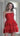 Cocktail Dresses A Line Short Sequin Lace Cocktail Ruffle Dress  Red