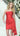 Cocktail Dresses Homecoming Pleated Short Lace Cocktail Sequin Dress Red