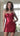 Cocktail Dresses Fitted Mini Short Metallic Cocktail Dress Fuchsia