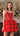 Cocktail Dresses A Line Short Cocktail Ruffle Dress Red