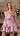 Cocktail Dresses Short A Line Printed Floral Ruffle Cocktail Dress Lilac