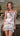 Cocktail Dresses Short Printed Ruffle Cocktail Dress Lavender