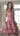Cocktail Dresses Short Print Ruffle Mini Cocktail Dress Red