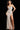Prom Dresses High Slit Fitted Long Formal Prom Dress Nude/Silver/White