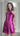 Jumpsuit Metallic Short Jumpsuit Magenta