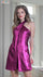 Jumpsuit Metallic Short Jumpsuit Magenta