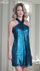 Jumpsuit Metallic Short Jumpsuit Teal