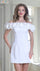 Cocktail Dresses Short A Line Mini Cocktail Homecoming Dress Off White