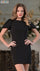 Cocktail Dresses Short Fit Homecoming Mini Cocktail Dress Black