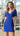 Cocktail Dresses Mini Short Homecoming Cocktail Dress Royal