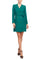 Cocktail Dresses Long Sleeve Short cocktail Blazer Dress Vivid Green