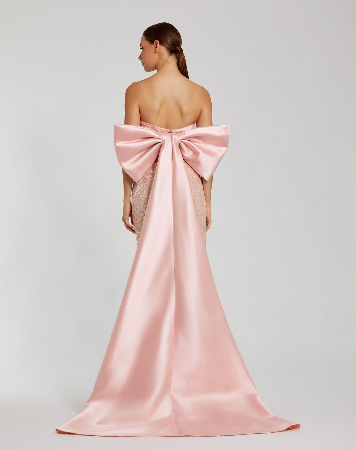 Formal Dresses Long Fitted Formal Evening Prom Dress Blush